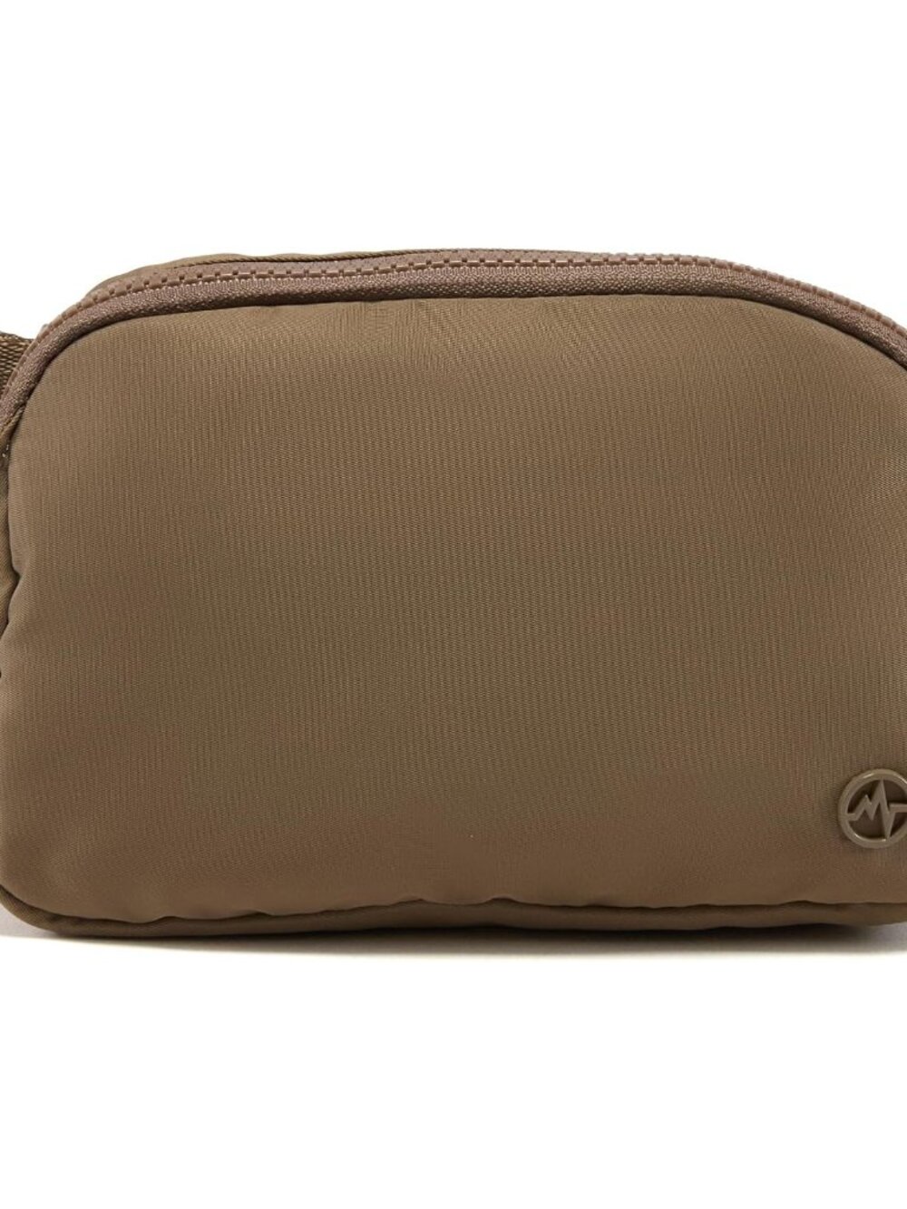 Nylon Fanny Pack for Women, Two-Way Zipper Crossbody Bag